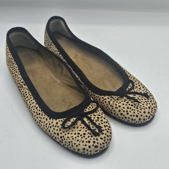 Aerosoles leopard print flats size 8 - Picture 1 of 14